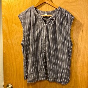 Old Navy striped button down